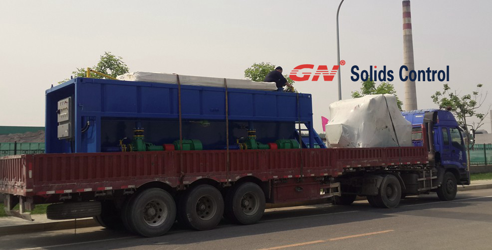 drilling mud tank system